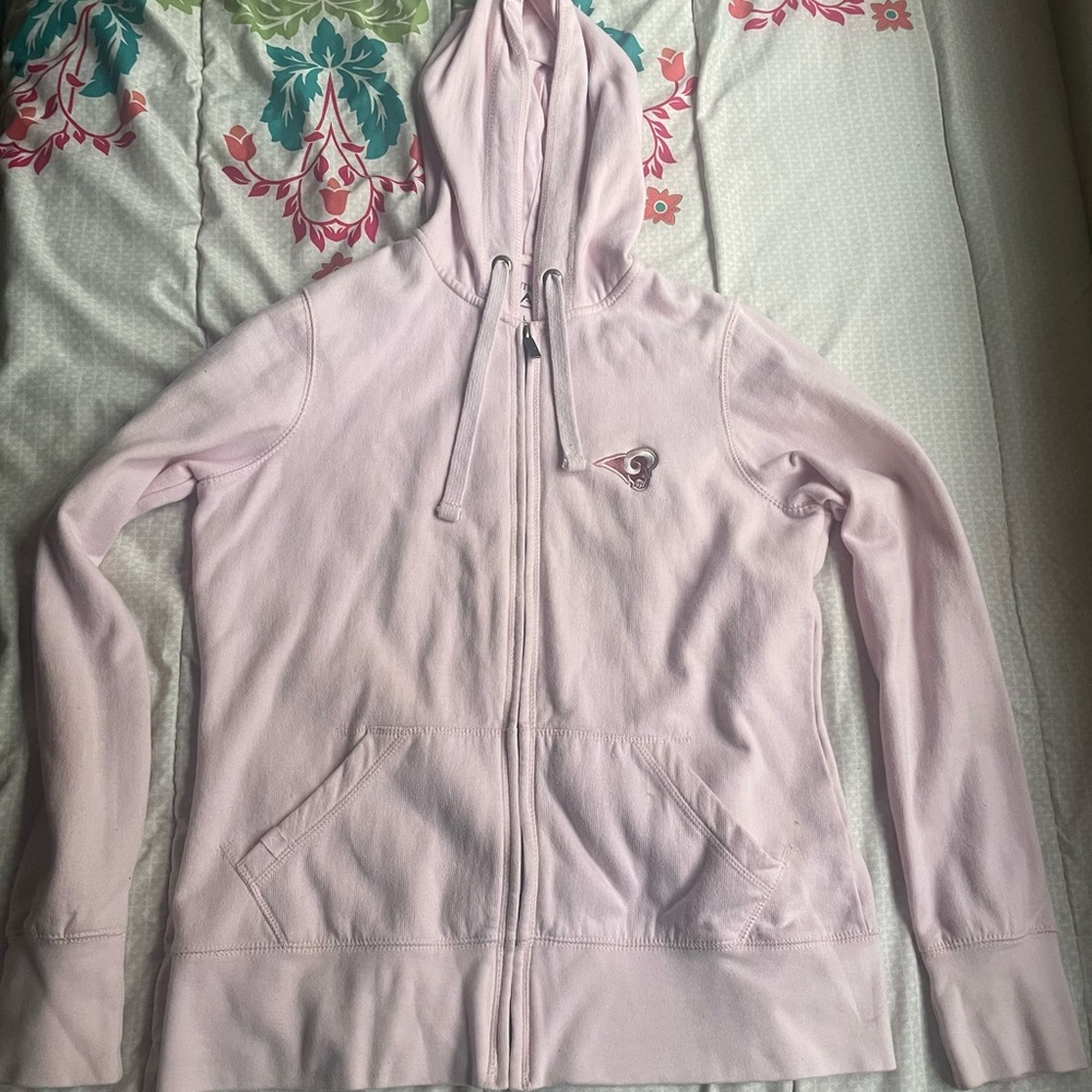 Pink Zip-up Hoodie